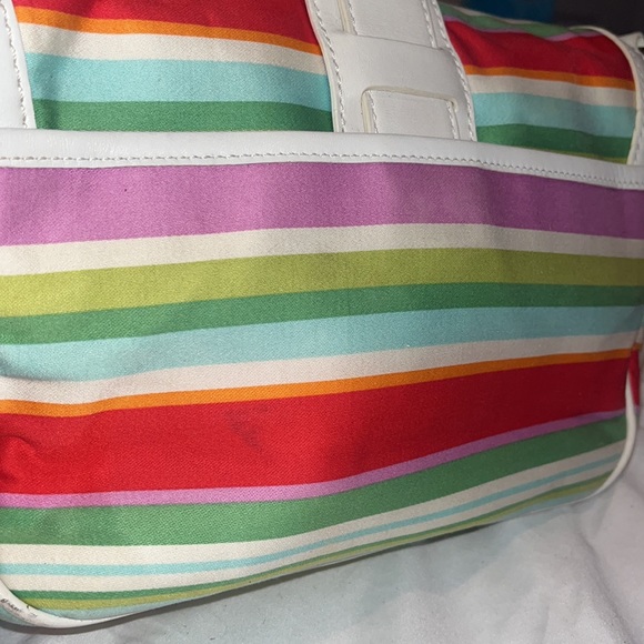 Authentic Coach Rainbow Hampton crossbody Bag - Picture 3 of 6